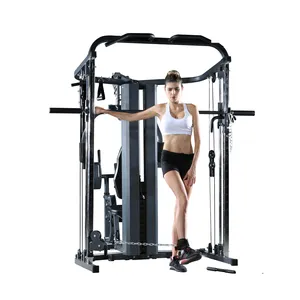 Spor salonu plaka ağırlık kaldırma makinesi yüklü fitness ekipmanları mukavemet eğitim vücut geliştirme smith makinesi
