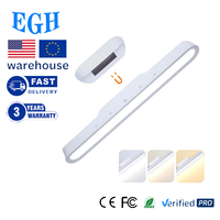EGH Lampe suspendue de bureau à domicile, tactile, à intensité variable, pour la lecture électronique, pour moniteur d'ordinateur, lampe à barre lumineuse