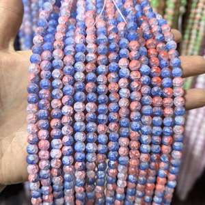 Pulsera de Piedra Natural con Cuentas de Vidrio Coloridas para Práctica de Gratitud, Producción Exclusiva Interna, Tarjeta con Consejos de Mantenimiento - Product Image 1