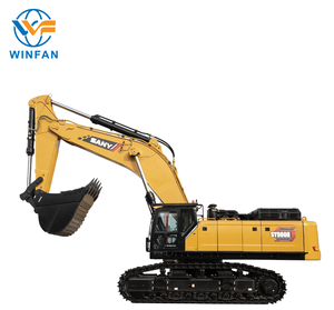 Excavatrice sur chenilles Sany SY980H d'occasion |   Configuration personnalisée de levage lourd pour la construction de fondations de barrages - Product Image 2