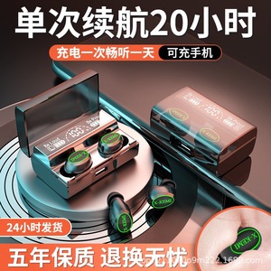 หูฟังไร้สาย X-KEMI TWS รุ่น 500-1000mAh พร้อมหน้าจอแสดงผลดิจิตอล ควบคุมแบบสัมผัส ชาร์จผ่านพอร์ต Type-C - Product Image 2