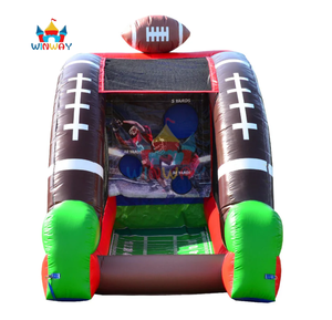 Ensemble de jeux sportifs gonflables 4 en 1 - Golf, baseball, frisbee et jeux de lancer de football pour les fêtes et les événements en plein air - Product Image 3