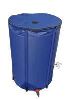 Réservoir d'eau de pluie pliable de 100 gallons, fût de récupération d'eau de pluie pliable