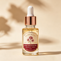 Étiquette adhésive transparente personnalisée TEDDY, étiquette de flacon cosmétique, feuille d'or transparente, autocollant pour flacon de parfum