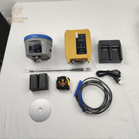 Récepteur GNSS RTK portable à 1408 canaux avec corps en alliage de magnésium et fonction de relevé d'inclinaison IMU pour projets de cartographie topographique terrestre