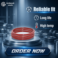 BoilPeak PTFE-Verkapselter PFA FEP O-Ring Dichtung FKM Gummi VMQ Silikon Beschichtung Hochtemperaturbeständig (-30°C~+120°C) 20-90 Standard