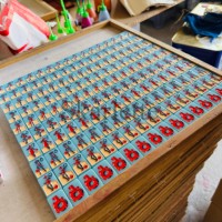 Southern Sparrow Bon Mahjong Riviera Jet Set Portofino Blue, Ensemble de tuiles de Mahjong américain de luxe moderne, 160 pièces, en acrylique, motif avion