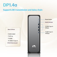 Vente directe d'usine Ordinateur de bureau HP Star Desk Slim 14e génération Core i3/i5/i7 DDR5RAM M.2 SSD Pour usage professionnel et domestique