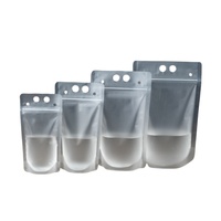 Sacs à boisson en forme de bouteille de tequila personnalisés de 22 oz/700 ml, sacs à boisson en plastique jetables en PP pour la promotion d'événements