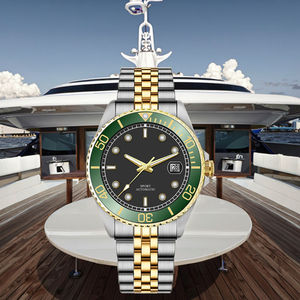 นาฬิกาสปอร์ตสำหรับผู้ชายหน้าปัดขนาดใหญ่42มม. นาฬิกาสปอร์ตแบบอัตโนมัติทำจากสแตนเลส316L เรืองแสงฝาหมุนกันน้ำ - Product Image 5