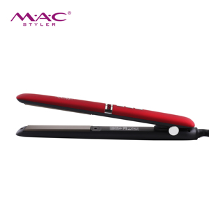 MAC Professional Styling Bestseller Elektrischer Glätte isen Haar glätter Großhandel Roter Haar glätter Lockens tab - Product Image 1