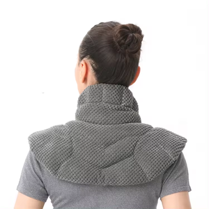 Enveloppe <span class=keywords><strong>de</strong></span> cou micro-ondes enveloppement <span class=keywords><strong>de</strong></span> cou pondéré enveloppement d'épaule chauffé <span class=keywords><strong>oreiller</strong></span> <span class=keywords><strong>de</strong></span> graines naturelles humides sac <span class=keywords><strong>de</strong></span> blé avec poignées - Product Image 5