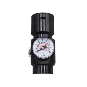 Regulador de CO2 HPA Mini SFR con entrada G1/2-14 de refresco súper rápido, salida de 1500 PSI y 0-130 PSI para herramientas neumáticas y amoladoras - Product Image 1