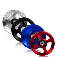 Poulie de fitness en aluminium de 88 mm avec roulement, accessoires pour machine à câble de gym, poulie pour système de câble de gym à domicile, équipement d'entraînement
