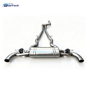 ระบบท่อไอเสียแบบ Cat-Back สแตนเลสสตีลไหลเวียนสูง พร้อมวาล์วควบคุมในตัว สำหรับ BMW 840i G16 B58 3.0T - Product Image 2