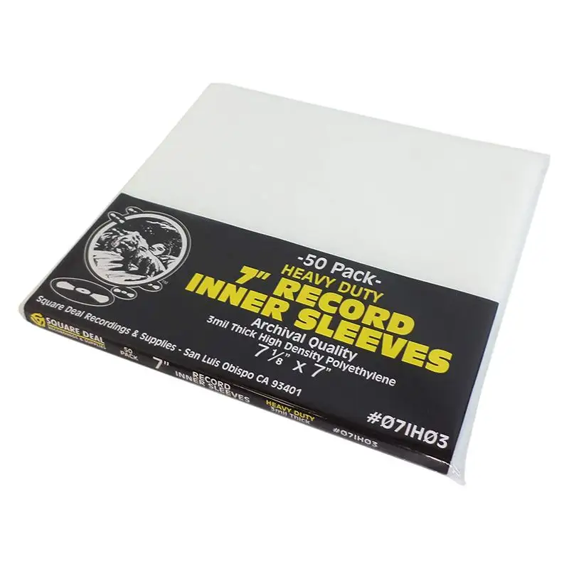 No Haze Premium Protection Professional vinyl record outer sleeves for 12" turntable LP