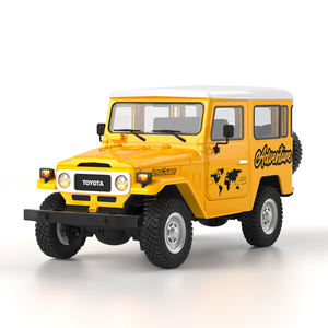 Voitures RC HG4-50, modèle Land Cruiser FJ40 à l'échelle 1/16, télécommandées 2,4 GHz, brossées, tout-terrain avec lumières, sons et fumée, DIY - Product Image 1