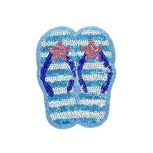 新款铁贴布服装辅料布贴牛卡通黑白可爱闪电爱心贴布 - Product Image 1