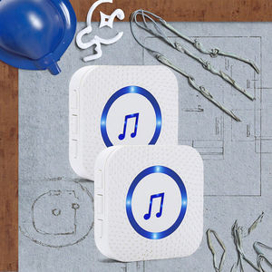 ระบบสัญญาณกันขโมยแบบพกพา <span class=keywords><strong>Daytech</strong></span> ABS ไร้สาย ใช้แบตเตอรี่ พร้อมเซ็นเซอร์ตรวจจับความเคลื่อนไหว PIR ระยะตรวจจับ 10-20 เมตร สำหรับบ้าน - Product Image 3