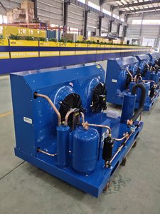 10HP Danfoss maneurop mtz125 thương mại làm mát bằng không khí Máy làm lạnh lạnh phòng lạnh đơn vị ngưng tụ đi bộ trong phòng lạnh ngưng tụ optyma - Product Image 3