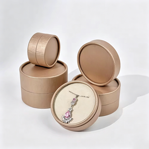 Custom Made Jewelry with <b>Gift</b> <b>Box</b> Personalized Design Necklace Earrings <b>Ring</b> Set Gold Plated Copper Vintage - Product Image 5