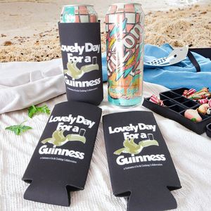 Porte-boissons isotherme pliable pour canettes de bière 22 oz, 23 oz, 24 oz (650 ml, 680 ml) – Refroidisseur de canettes - Product Image 1