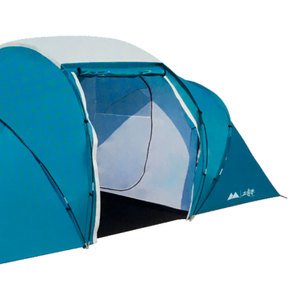 Tente familiale Pavillo Ground 4 pour 2-3 personnes, résistante à l'eau 600 mm, une chambre et un salon - Équipement de camping et de randonnée en plein air pour l'été - Product Image 4