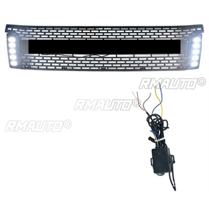 Parrilla Delantera LED para Coche, Parrilla de Carreras, Kit de Carrocería, Parrilla Delantera para FORD Ranger T6 2012-2014, Pieza Exterior - Product Image 6