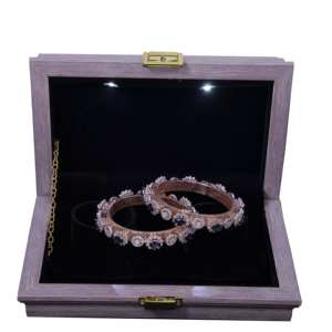 Bracelet Pacheli en diamant de culture, or rose 14 carats, 10,74 carats, taille ovale, couleur EF, clarté VS, plaqué rhodium, pour femme, certifié IGI, luxe - Product Image 4