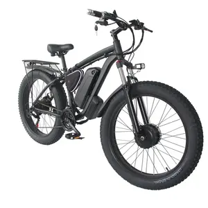 High Quality Strong Powered Adults Mountain Fat Tire Bike Electric Bicycle With Cheap Price