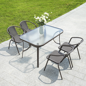 Meubles <span class=keywords><strong>de</strong></span> <span class=keywords><strong>jardin</strong></span> pliables d'extérieur Prix ​​bas Chaises et tables <span class=keywords><strong>de</strong></span> salle à manger en <span class=keywords><strong>plastique</strong></span> <span class=keywords><strong>de</strong></span> café avec parasol imperméable Pare-soleil - Product Image 3