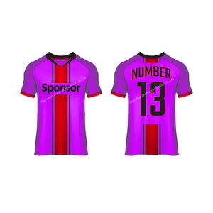 Kunden spezifische Jugend Sublimation Flagge Fußball Trikot Set Mädchen Fußball Uniformen T-Shirt - Product Image 6
