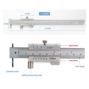 Gran oferta, calibrador <span class=keywords><strong>vernier</strong></span> mecánico <span class=keywords><strong>de</strong></span> acero inoxidable, calibradores <span class=keywords><strong>Vernier</strong></span> con trazador - Product Image 3