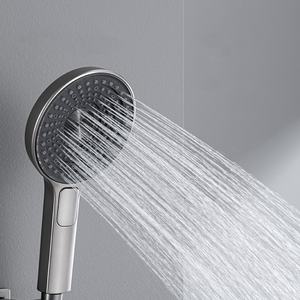 Nouveau design 3 caractéristiques encastré mural salle de bain <span class=keywords><strong>baignoire</strong></span> <span class=keywords><strong>douche</strong></span> ensemble robinet rond <span class=keywords><strong>douche</strong></span> robinet ensemble - Product Image 5