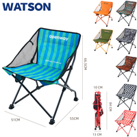 Chaise de camping pliable légère et respirante en maille, 2,2 kg, pour pique-nique et randonnée en extérieur, fabrication ODM/OEM