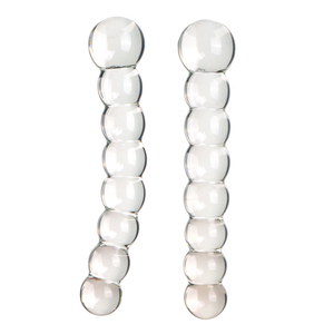 2023 New Glass Dildo <strong>Anal</strong> Beads, Crystal G Spot Stimulation Pleasure Wand Penis <strong>Anal</strong> Sex Toys for Couple Women - Product Image 1