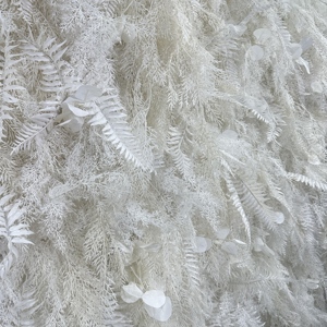 Weiße Hochzeits-Kunstblumenwand als Hintergrund für Hochzeitsdekoration - Product Image 3