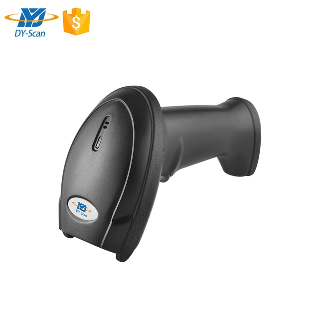 Dyscan Cordless Handheld USB 2D Barcode Scanner, DS6202B-2D Wireless Auto QR Code Scanner PDF417 Data Matrix Bar Code Reader