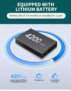 Cerradura Inteligente Glomarket 3D con Reconocimiento Facial y Huella Dactilar, Entrada sin Llave, WiFi Tuya, Impermeable, Videoconferencia, Digital, para Puerta de Madera - Product Image 5