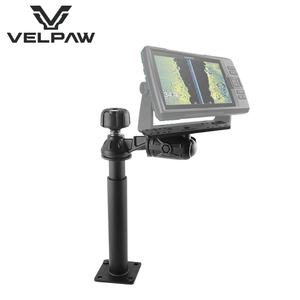 Support télescopique Velpaw pour sondeur de pêche de 14 à 20 pouces avec bras articulé de 6 pouces, support en aluminium pour traceur de cartes GPS marin pour bateau - Product Image 1