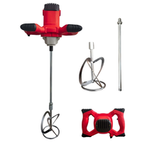 Mélangeur de peinture électrique RYNEX OEM 900W, portable, 6 vitesses, moteur en cuivre pur, mélangeur de mortier, de ciment et de plâtre, fournisseur d'usine en gros