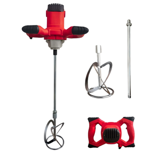 Mélangeur de peinture électrique RYNEX OEM 900W, portable, 6 vitesses, moteur en cuivre pur, mélangeur de mortier, de ciment et de plâtre, fournisseur d'usine en gros - Product Image 1