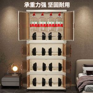 Armario de Almacenamiento Plegable Moderno Haogle al por Mayor, Armario de Almacenamiento de Plástico Plegable Portátil con Ruedas - Product Image 5