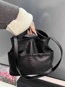 Bolso de Mano de Gran Capacidad, Primavera 2026, Estilo Sofisticado, Estilo Nicho, Bolso Bandolera con Textura de Garra de Pato - Product Image 5