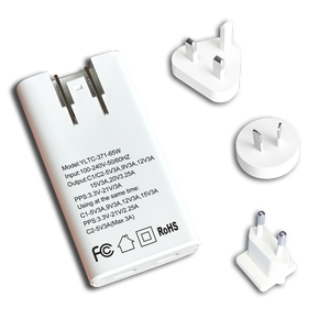 USB du lịch phổ sạc ban đầu <span class=keywords><strong>Adapter</strong></span> chúng tôi/UK/AU/EU cắm điện loại tai nghe cho điện thoại di động Android - Product Image 1