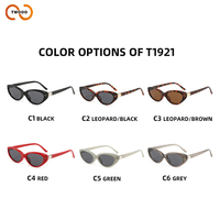 Lunettes de soleil œil de chat TWOOO T1921 personnalisées avec logo OEM ODM pour femmes, protection UV400, mode, conduite, extérieur, vente en gros directe d'usine, promotion exceptionnelle