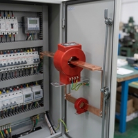 Transformador de Corriente de Secuencia Cero Serie LMZJ de Resina Fundida con Ventana, Retardante de Llama, Bobina de Cobre Premium, 0.66KV 50/60Hz para Equipos de Conexión