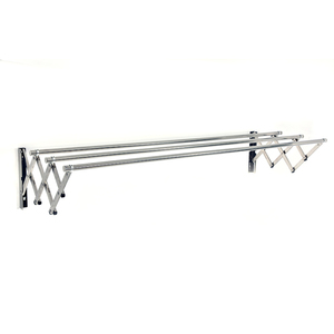 Rak Pengering Pakaian Stainless Steel Berkualitas Tinggi Harga Terjangkau Mini Rak Jemuran Dinding Balkon Multifungsi - Product Image 1