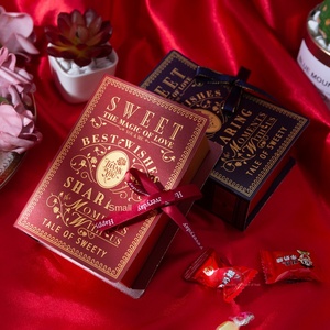 Tình Yêu Sáng Tạo Cho Cuốn Sách Ma Thuật Món Quà Cưới Hộp Kẹo Thanh Lịch Cao Cấp Varnished Bìa Bao Bì Cho Nến Hộp Quà Tặng Đám Cưới - Product Image 3