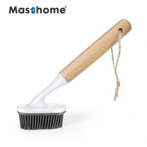 ที่ปาดน้ำพลาสติกขนาดเล็ก Masthome TPR & Bamboo Series สำหรับห้องอาบน้ำ หน้าต่าง และพื้น - Product Image 6
